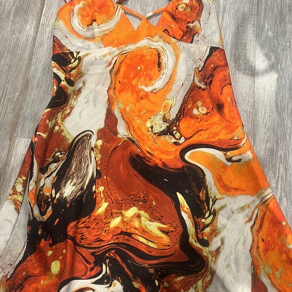 SILK DRESS - Picture 2 of 7